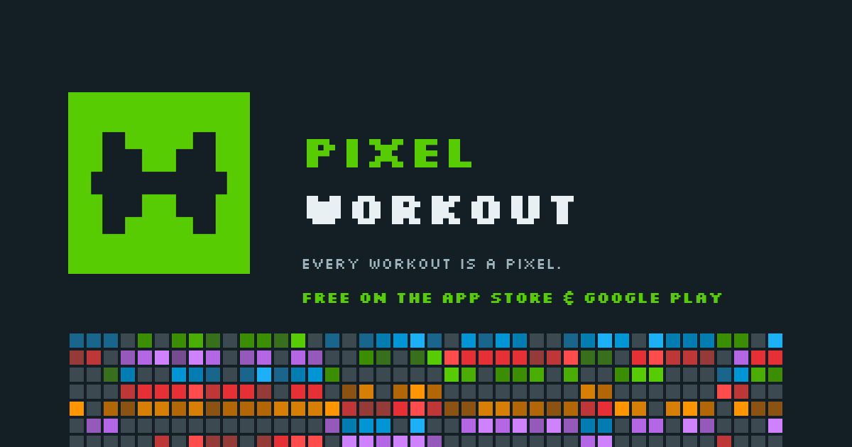 Pixel Workout - Every Workout Is a Pixel logo